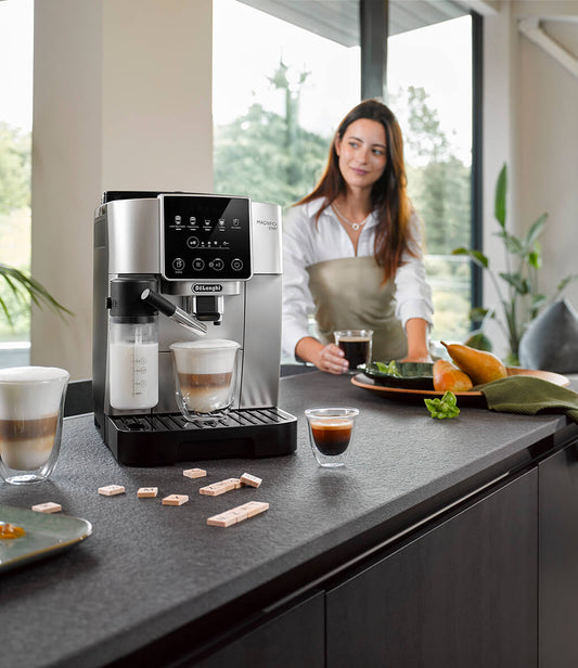 Delonghi coffee machine comparison: Magnifica Start vs Dinamica Plus